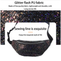 Glitit Children&#39;s Fanny Pack impermeable PU Fanny Pack Green Cebolla Graffiti Pu Graffiti